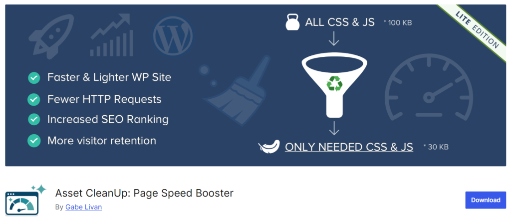 Asset CleanUp (Page Speed Booster)