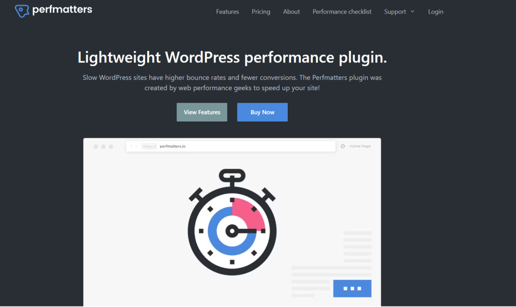 Perfmatters - premium plugin to reduce HTTP requests