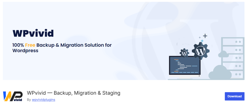 WPvivid - Modern WordPress Backup Plugin Alternative