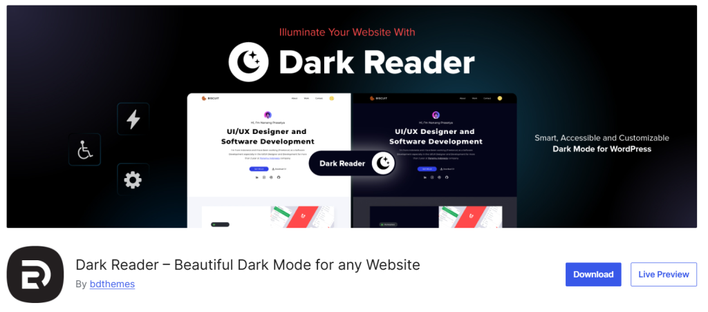 Dark Reader - Dark Mode for any Website